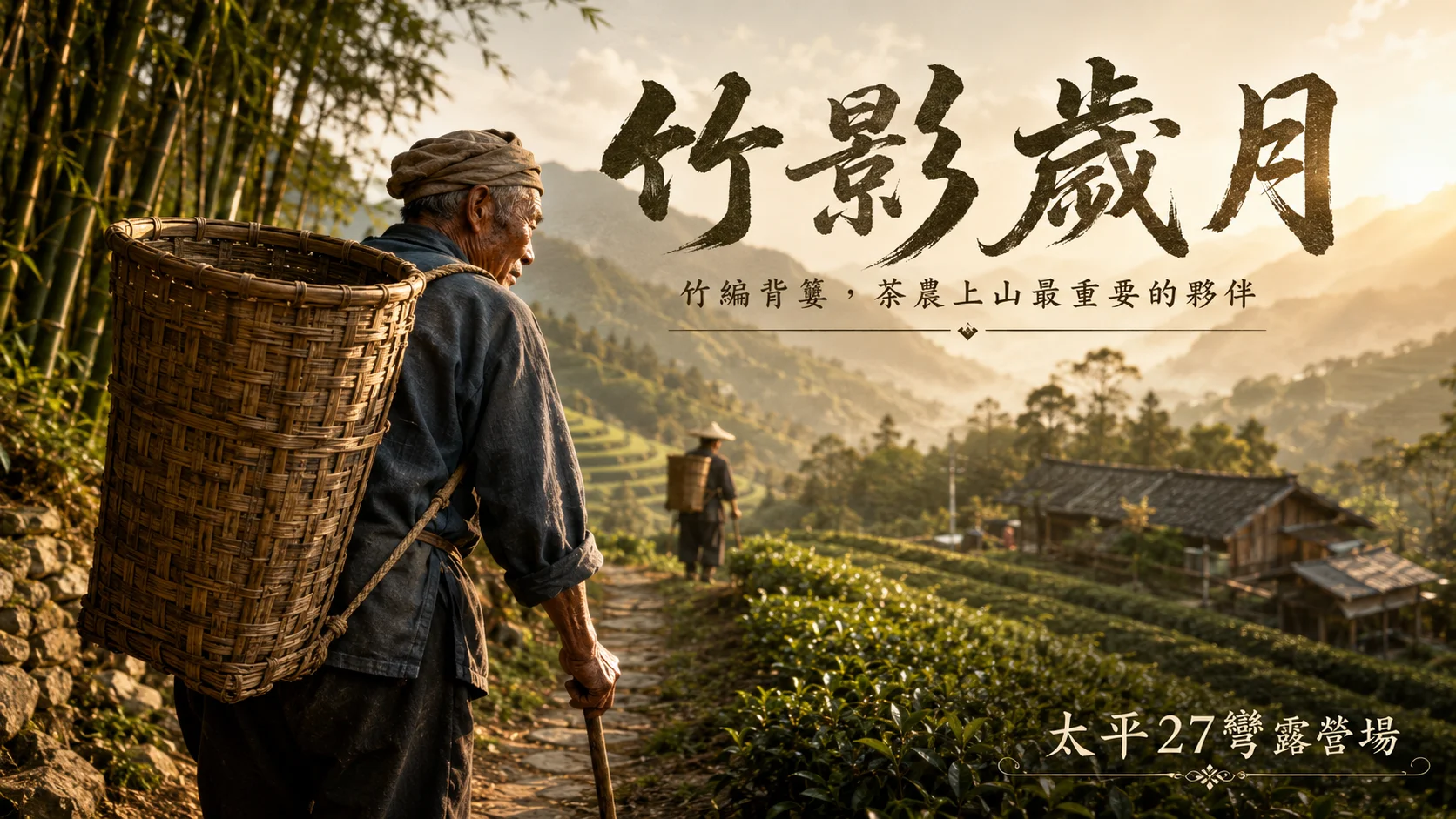 【竹影歲月】竹編背簍,茶農上山最重要的夥伴 【竹影歲月】竹編背簍,茶農上山最重要的夥伴