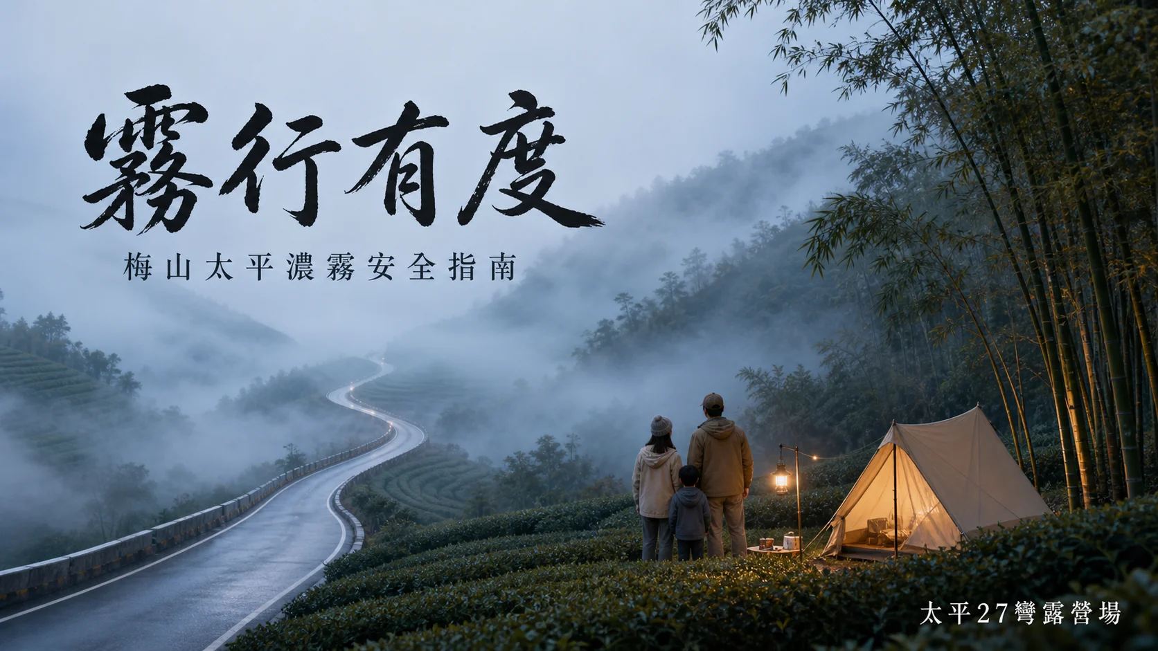 【霧行有度】梅山太平露營遇到濃霧怎麼辦?安全判斷與行動指南 【霧行有度】梅山太平露營遇到濃霧怎麼辦?安全判斷與行動指南