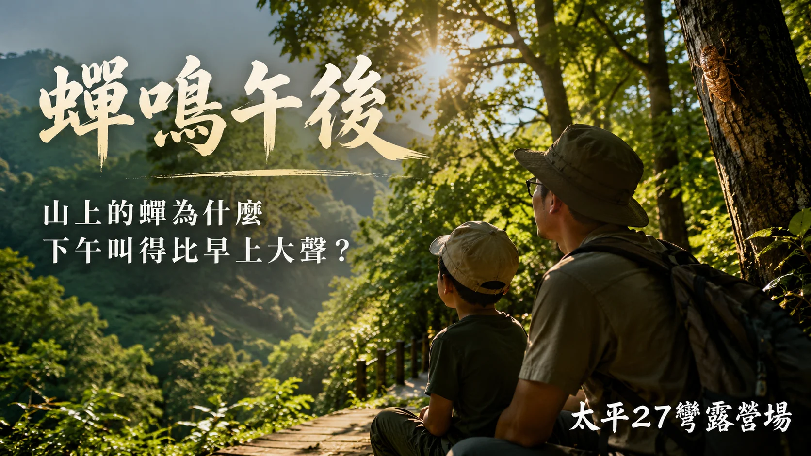【蟬鳴午後】山上的蟬為什麼下午叫得比早上大聲? 【蟬鳴午後】山上的蟬為什麼下午叫得比早上大聲?