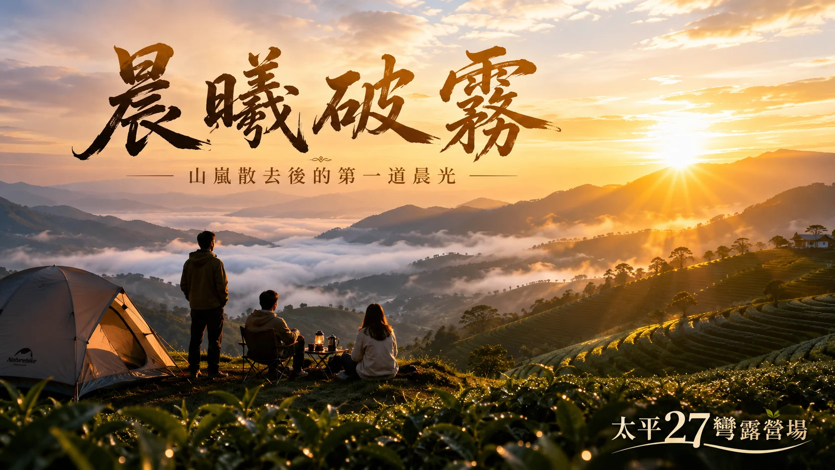【晨曦破霧】山嵐散去後的第一道晨光 【晨曦破霧】山嵐散去後的第一道晨光